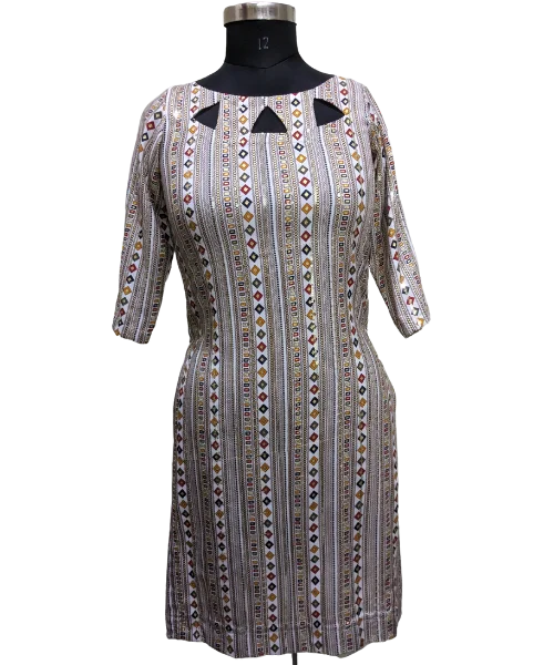 Striped Indian Kurti